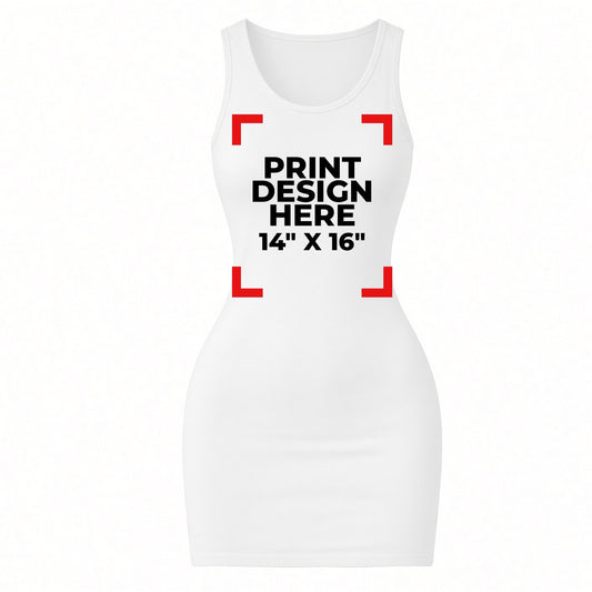 Custom Mini Tank Dress