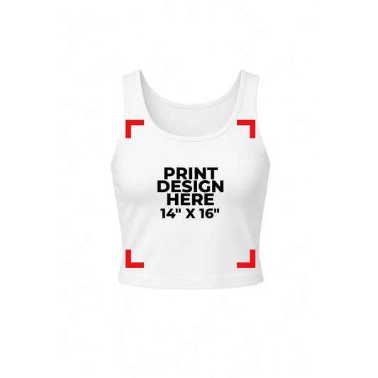 Custom Cropped Tank Top