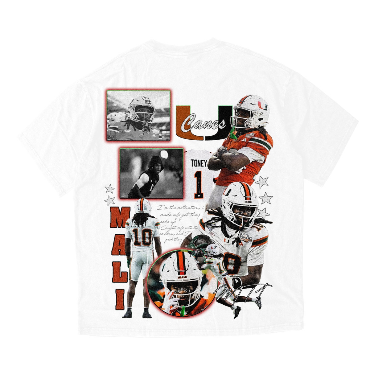 Malachi Toney Graphic Tee