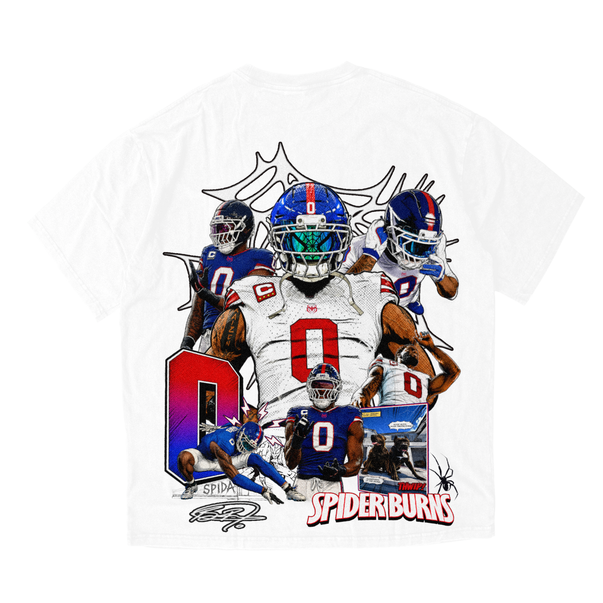 Brian "Spida" Burns Hero Graphic Tee
